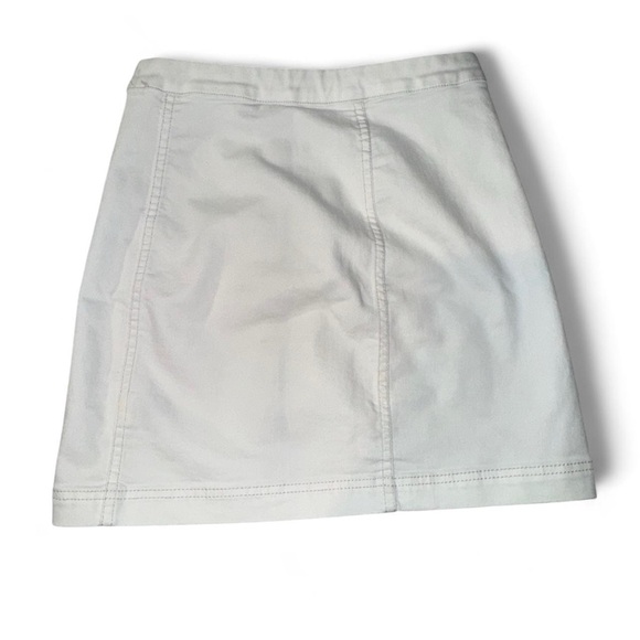 Free People White Mini Skirt - Picture 3 of 6